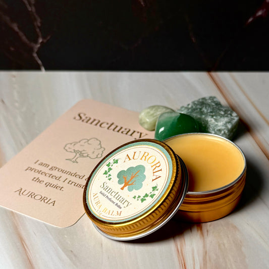 Auroria Sanctuary Aura Balm – Solid Perfume Balm (15 ml)