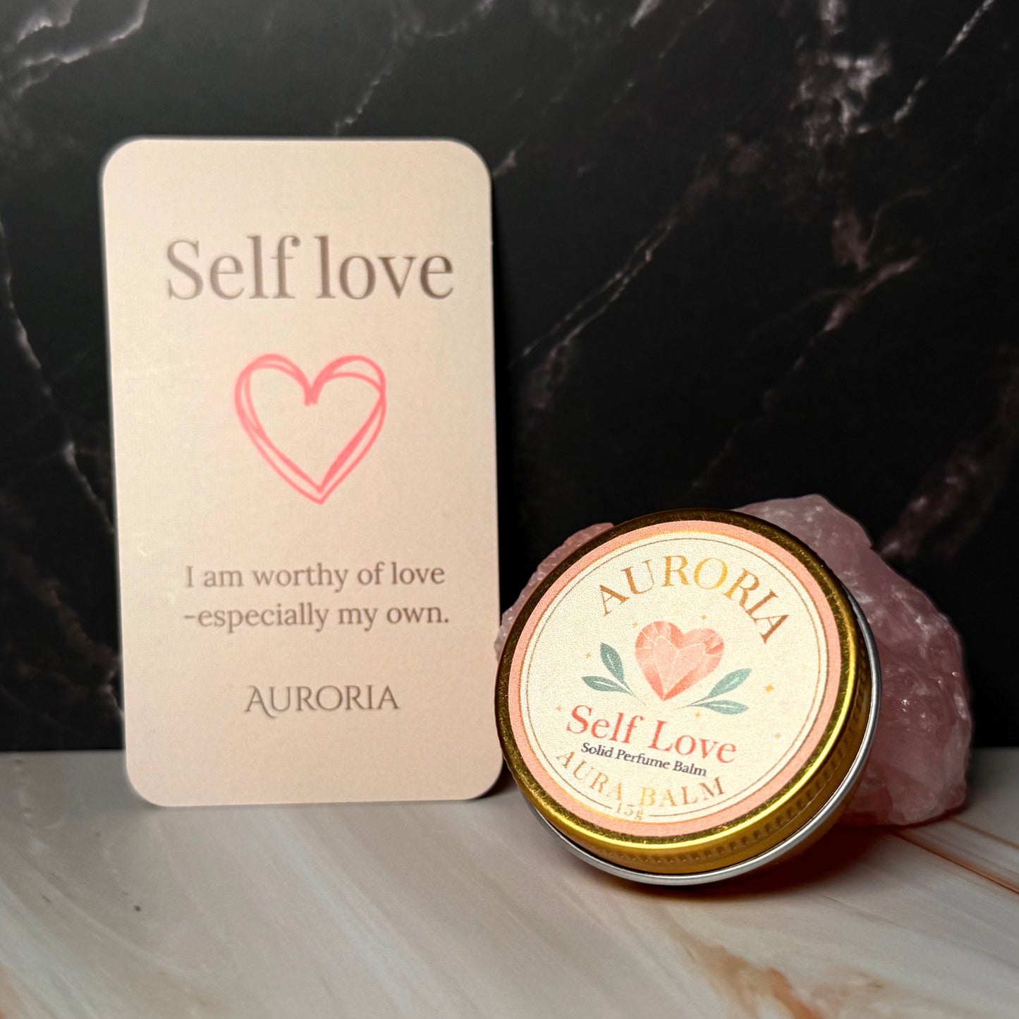 Auroria Self Love Aura Balm – Solid Perfume Balm (15 ml)