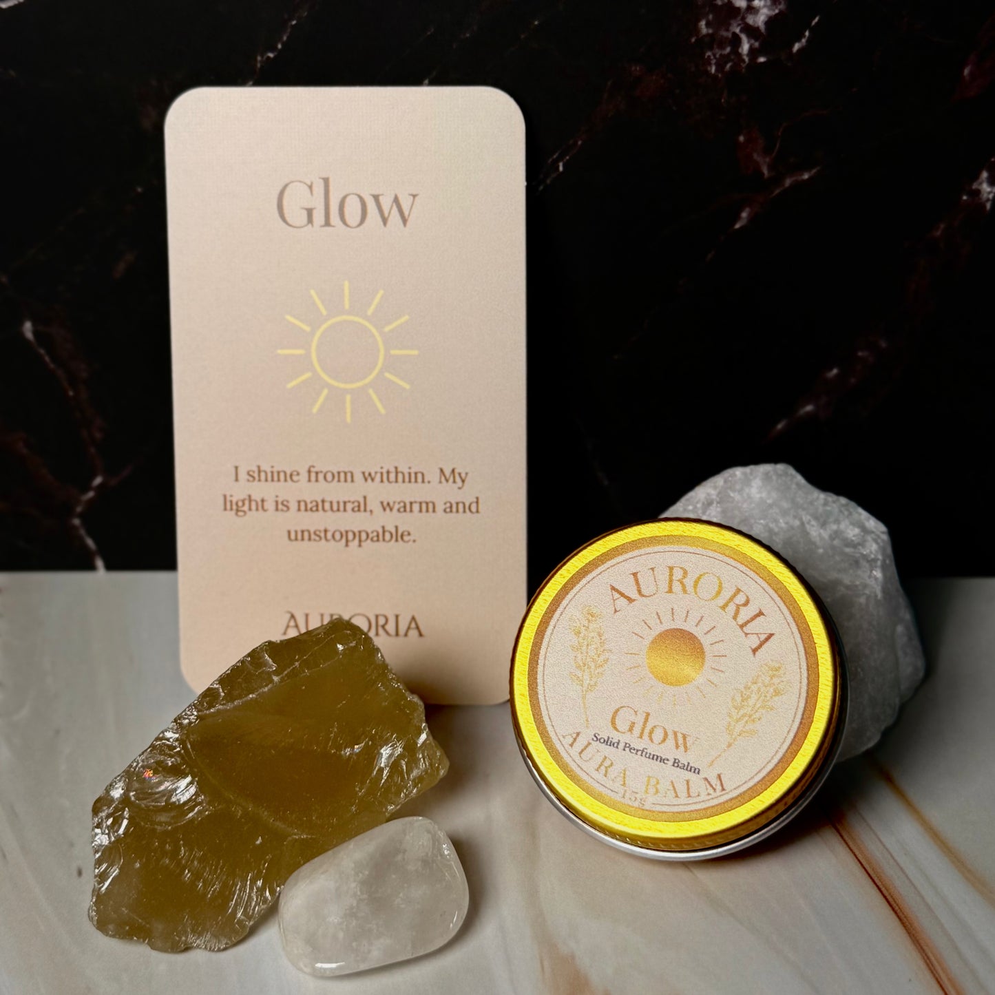 Auroria Glow Aura Balm - Solid Perfume Balm (15ml)